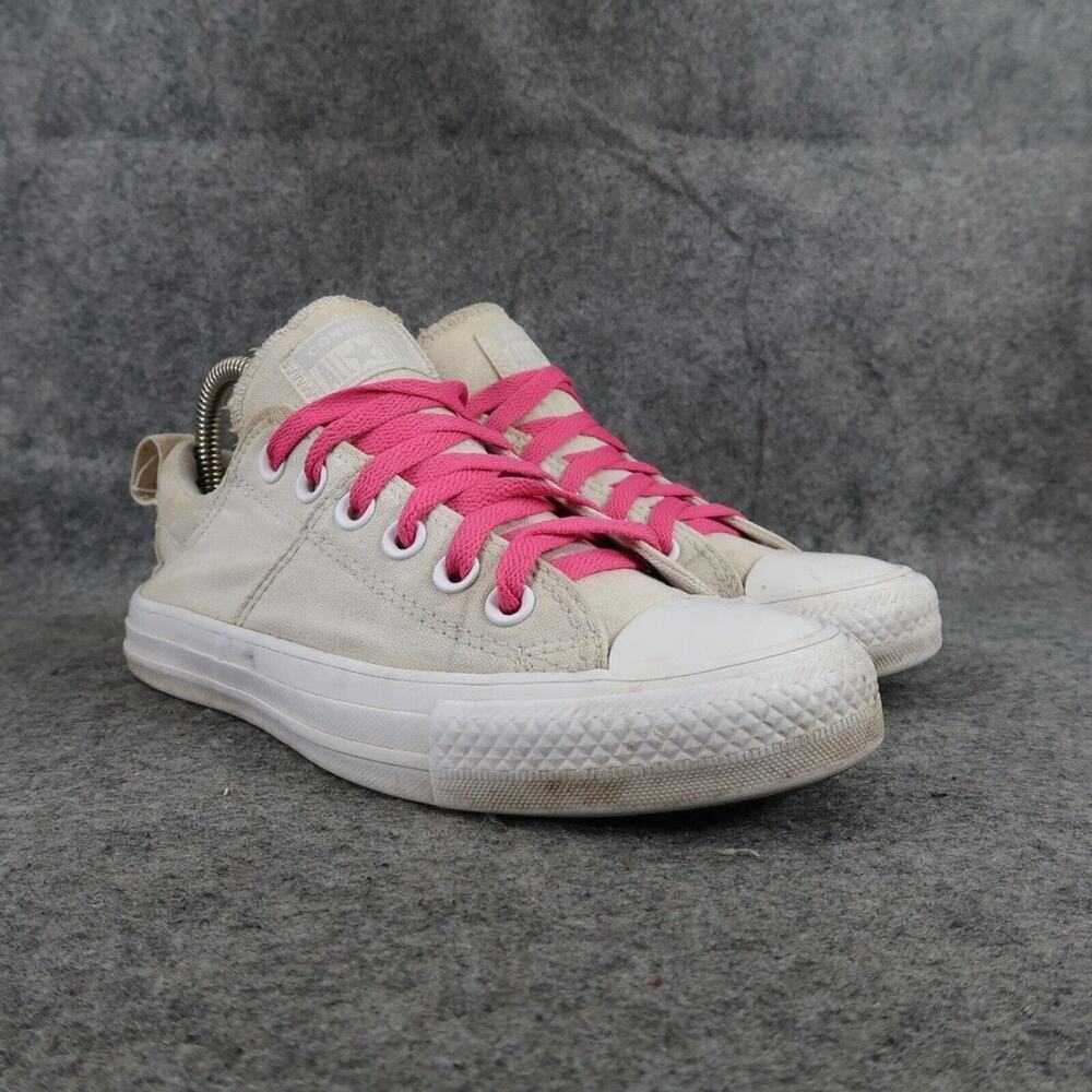 Converse Shoes Womens 6.5 Sneaker Chuck Taylor All Star Madison Low Canvas White